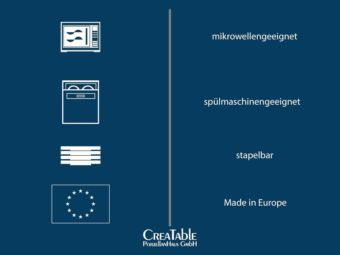 CreaTable, 16999, Serie Flora ORCHARD, 16-teiliges Geschirrset für 4 Personen, Kombiservice aus Porzellan, spülmaschinen- und mikrowellengeeignet, hergestellt in Europa