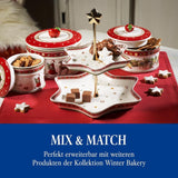 Villeroy & Boch – Winter Bakery Delight Kleine Aufbewahrungsbox, Keramik-Weihnachtskeksbox, Weihnachtsbox, Plätzchenbox, Plätzchenbox, Keramikbox mit Deckel, Süßigkeiten-Aufbewahrung, Premium-Porzellan-Lebensmittel-Aufbewahrungsboxen Naty Shop