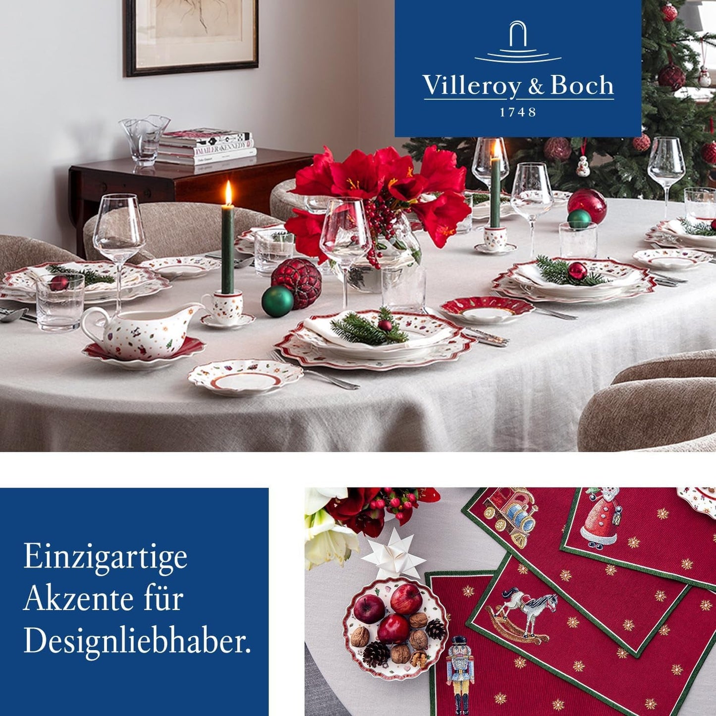 Villeroy & Boch Toys Delight Royal Classic Regal, dekorativer Etagenständer für Kekse, Gebäck und kleine Kuchenstücke, Premium-Porzellan, weiß