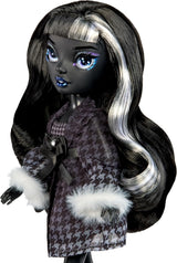 Rainbow High Shadow High Girl's Night – Shanelle Onyx – 28 cm große Modepuppe in Grautönen, schwarzem Haar und Outfit mit Accessoires und Kamm – Für Sammler und Kinder ab 6 Jahren