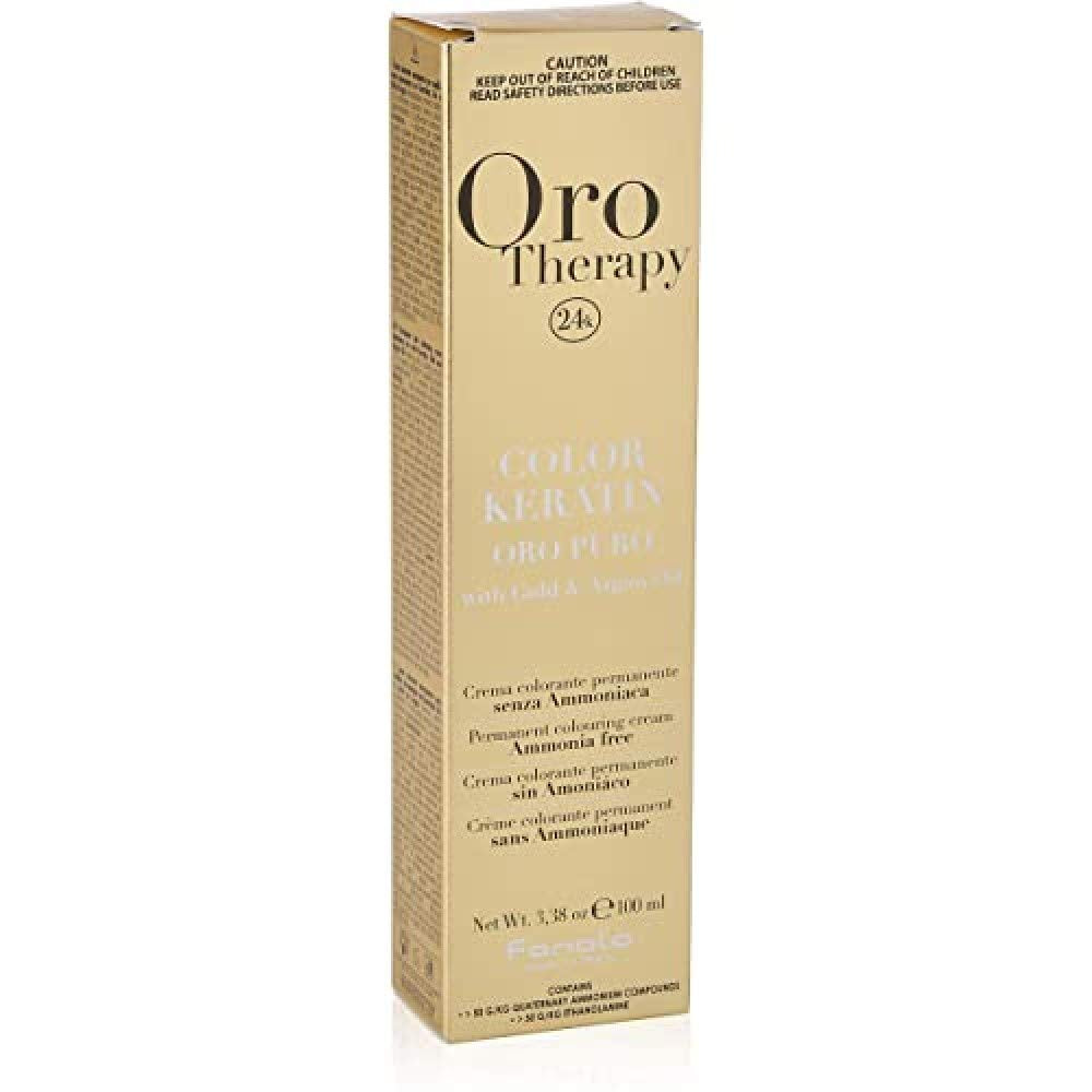 Fanola Oro Therapy Color Keratin 5,0 100 ml Haarfärbemittel Naty Shop 7,14 Haselnuss