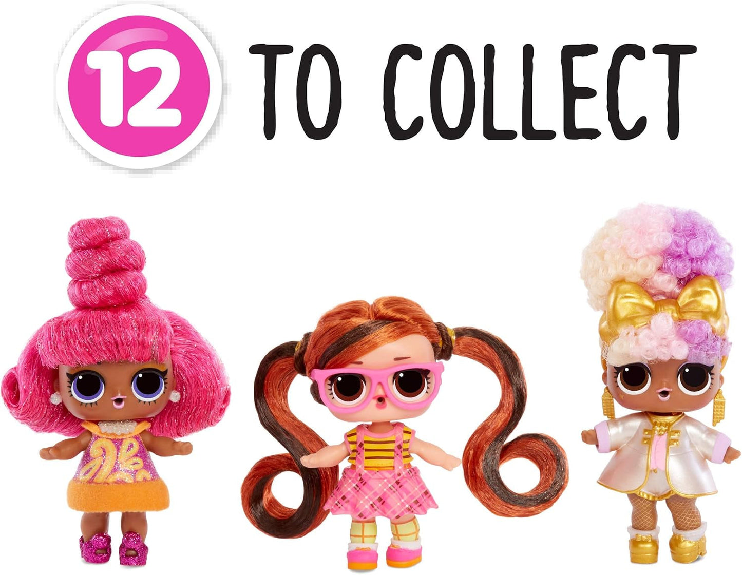 LOL Surprise Sammelpuppen für Mädchen – Mit 15 verschiedenen Überraschungen und Frisuren – #Hairvibes Dolls