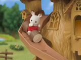Sylvanian Families 5494 Baumhaus mit Abenteuer – Puppenhaus-Spielset