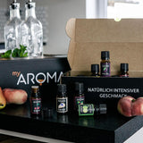 Myaroma | Set: Wald & Wiese – Naturreines Aroma mit Fruchtaroma und Fruchtaroma (5 x 10 ml) | Zuckerfreie und ungesüßte Süßstoffe von Naty Shop