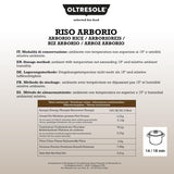 Handwerklich hergestellter italienischer Arborio-Reis, großkörniger und stärkehaltiger Reis, ideal für Suppen, Risottos und Reissalate, vakuumverpackt in 2 1-kg-Beuteln