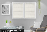 Soleil D'Ocre Lina Bise-Bise, Polycoton, Weiß, 45 x 90 cm Steppdecken und Steppdecken Naty Shop Weiß H90 x B60 cm (1er-Pack)