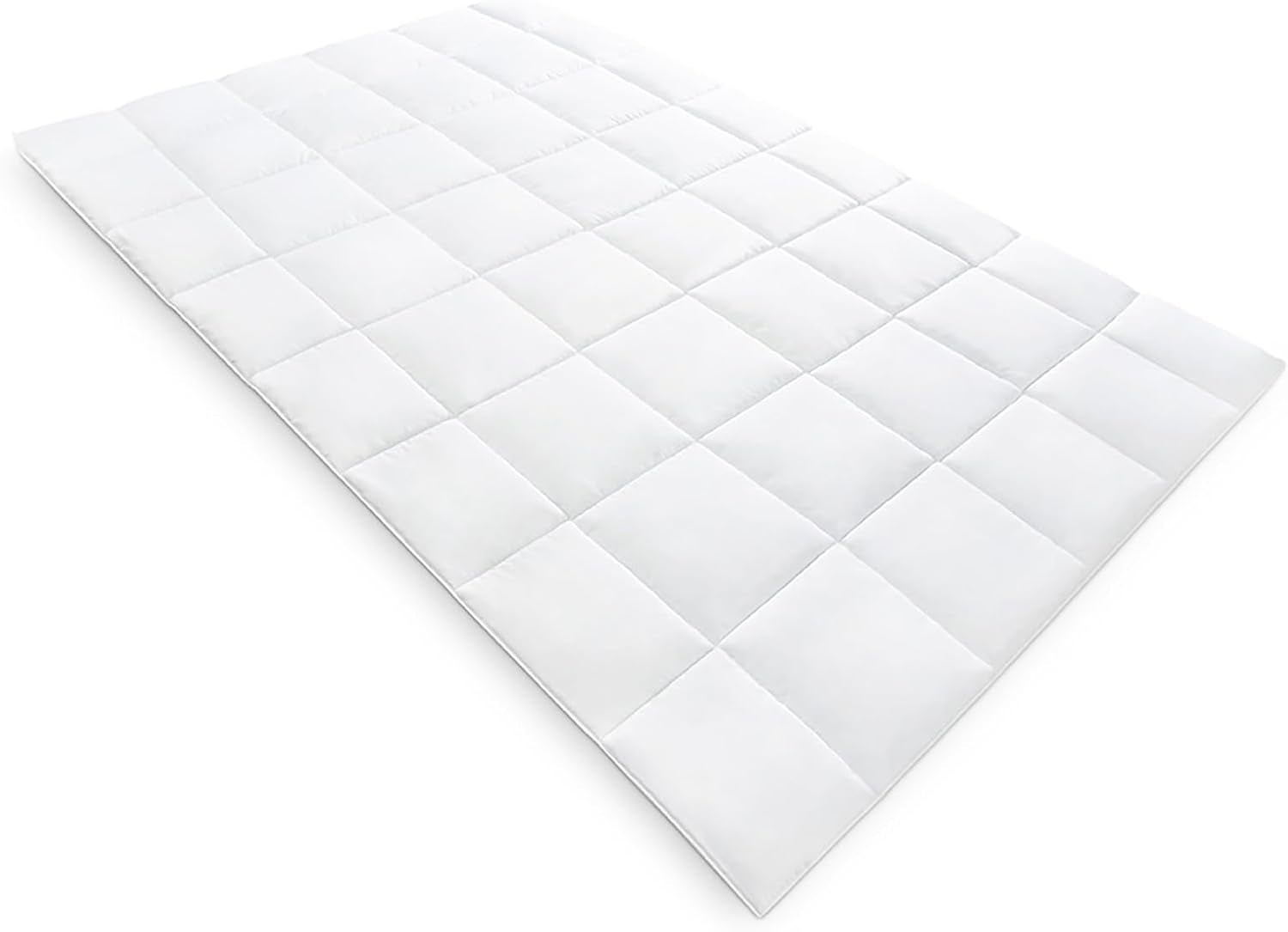 Bettdecke 135 x 200 cm, Bettdecke für alle Jahreszeiten, waschbare Mikrofaser Oekotex 100, weiße Bettdecke, Steppdecken und Steppdecken, Naty Shop 135 x 200 cm