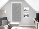 Soleil D'Ocre Liane Bise-Bise, Polyester, Weiß, 70 x 200 cm Bettdecken und Steppdecken Naty Shop Grau H160 x B60 cm (1er-Pack)