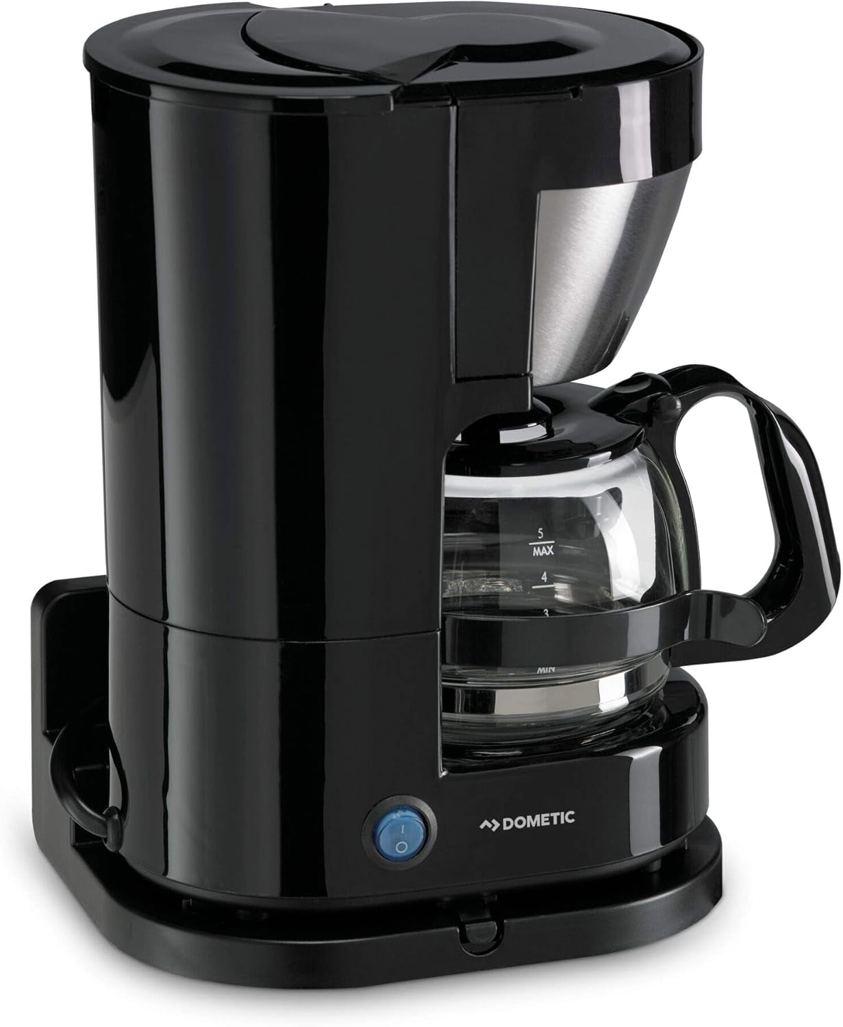 WAECO 9103533013 PerfectCoffee MC 052/MC 054 Kaffeemaschine mit 5 Tassen, 12 oder 24 Volt, zum Anschluss in PKW oder LKW