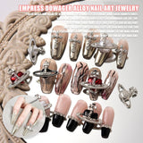 Planet Nail Art Charms, 32 Stück Saturn Shape Nagel Edelsteine ​​​​Für Acrylnägel, Glänzender Nagel Strasssteine ​​Mädchen Nail Art DIY Handwerk Dekoration Zubehör