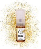 Essbares Glitzer-Lebensmittelspray NEW SILVER SHIMMERING 5G Pump mit Metallic-Pulver für die schnelle und effektive Dekoration von Kuchen, Cremes, Gelees, Pralinen, Schokoladen- und Zuckerdekorationen