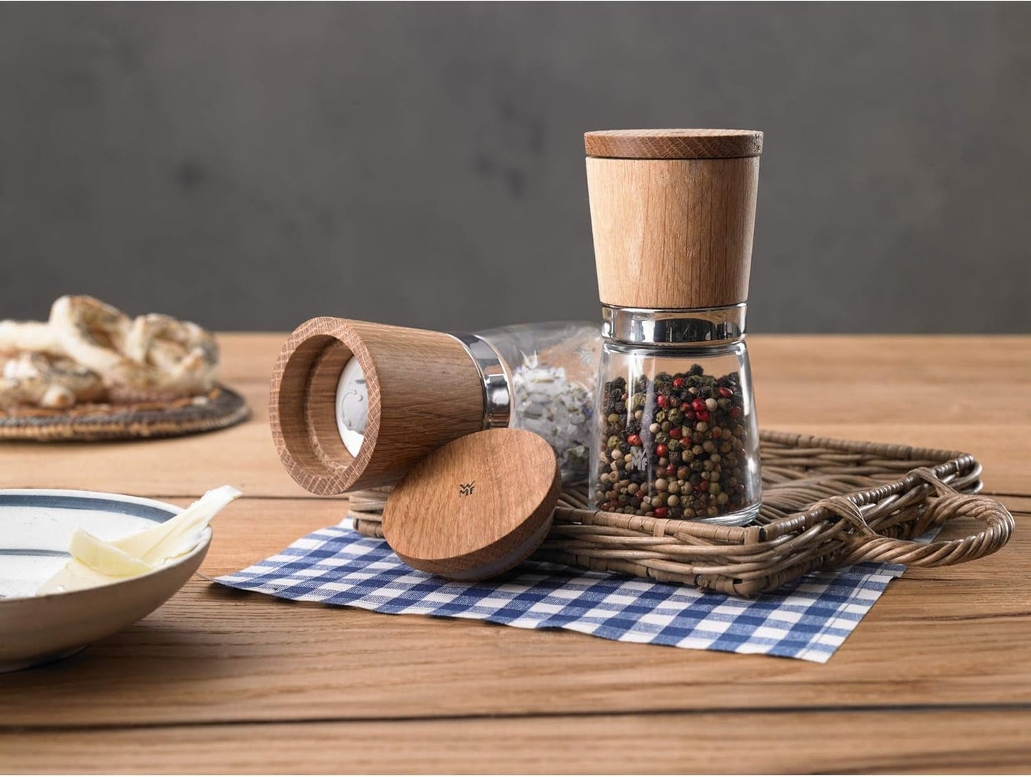 WMF Ceramill Nature Salz- und Pfefferreibe Naty Shop Reiben und Mühlen