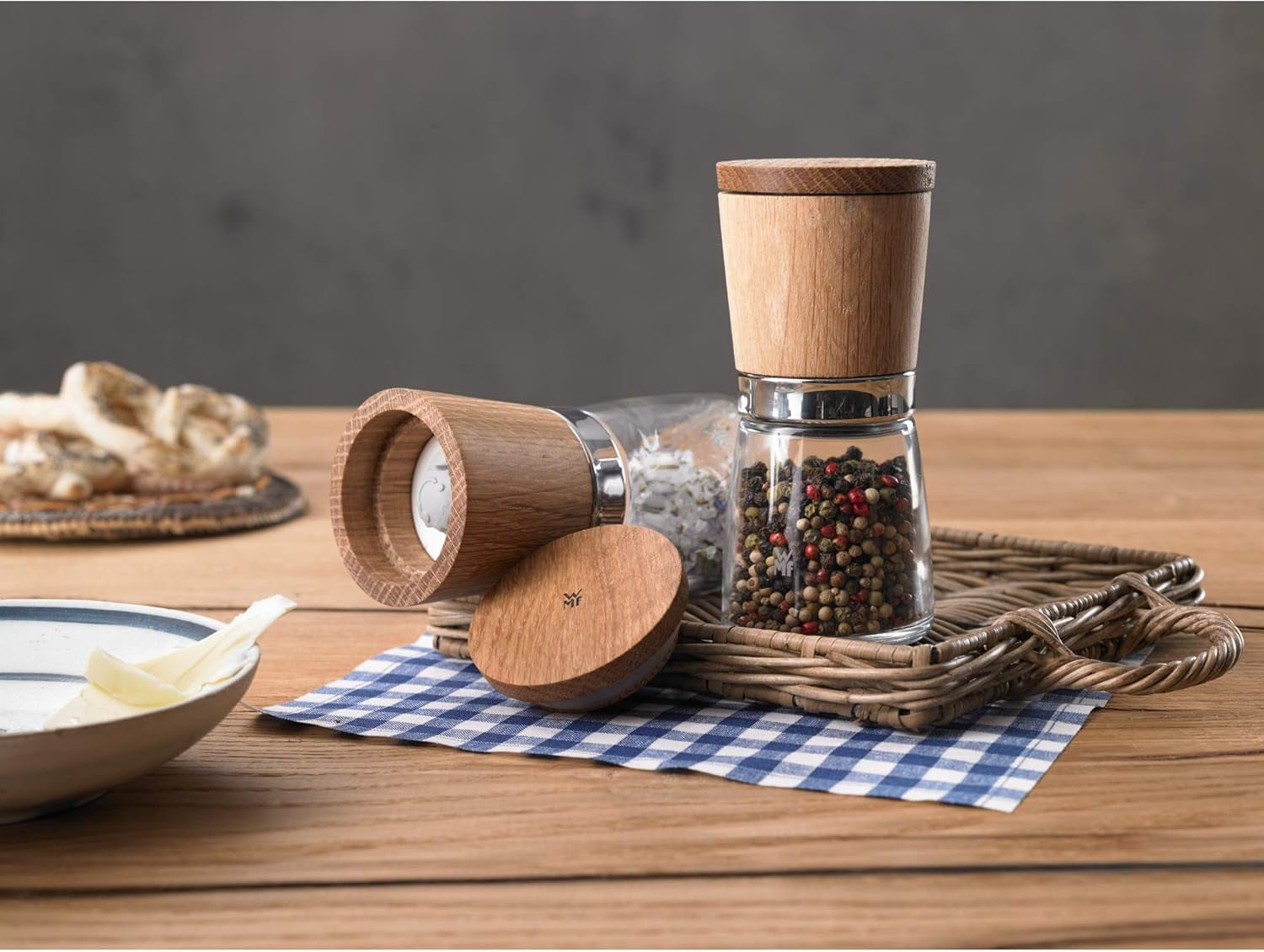 WMF Ceramill Nature Salz- und Pfefferreibe Naty Shop Reiben und Mühlen