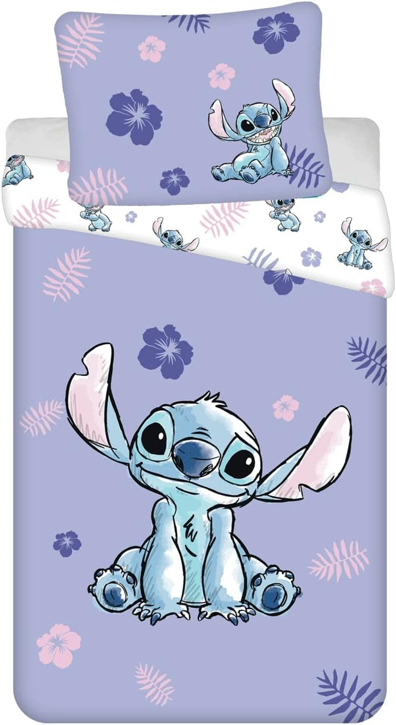 Lilo und Stitch 100 % Baumwolle 2-teilige Kinderbettwäsche Naty Shop Standardtitel