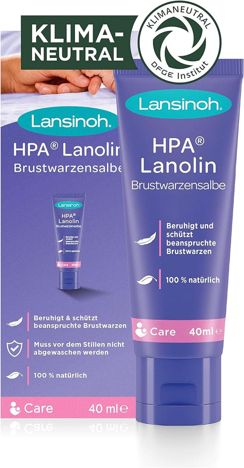 Lansinoh HPA Lanolin-Salbe für Brustwarzen, 40 ml Kosmetik und Schönheit Naty Shop