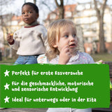 Pumpkin Organics Baby Mehrkorn-Karotten- und Mangoringe (8er-Pack) Baby-Snacks ohne Zusatzstoffe ab 12 Monaten – allergenfreie² und glutenfreie³ knusprige Baby-Snacks (8 x 20 g)