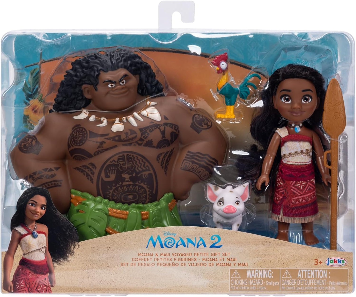 Vaiana 2 Vaiana & Maui Geschenkset 15 cm Puppen Naty Shop