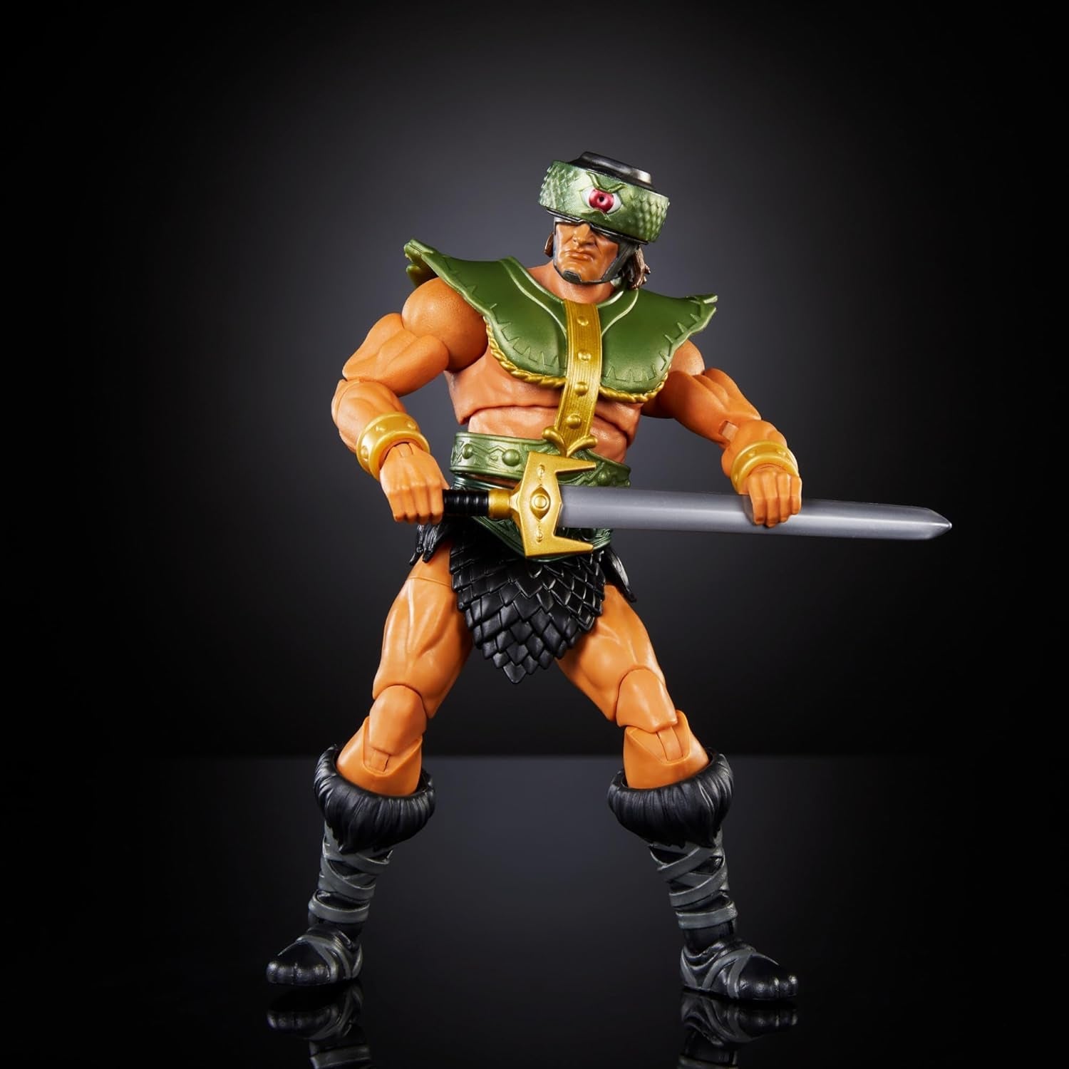 Masters of the Universe Masterverse New Eternia Tri-Klops Actionfigur Deluxe-Sammelfigur mit 30 Bewegungspunkten und Zubehör Motu Toy HYC52 Actionfiguren Naty Shop