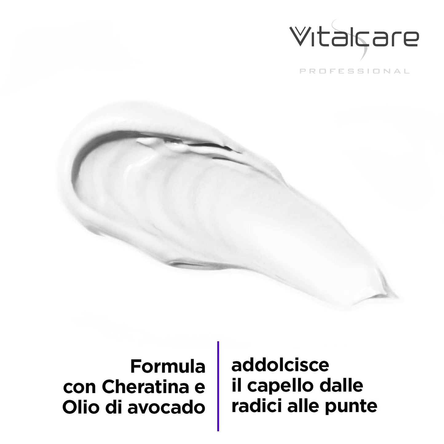 | PRO Smooth – Disziplinierende Haarmaske für lockiges, widerspenstiges und schwer zu glättendes Haar mit Keratin und Avocadoöl, 25 ml Naty Shop Haarmaske