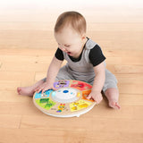 Baby Einstein, Hape, Cal's Smart Sounds Symphony Magic Touch elektronisches Aktivitätsspielzeug aus Holz in 3 Sprachen (Englisch, Französisch und Spanisch), 3 Modi, ab 6 Monaten Babyspielzeug Naty Shop
