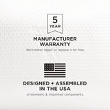 TEMPUR-PEDIC Symphony-Kissen aus Memory-Schaum, luxuriös, weich, Standard, weiß Standardkissen Naty Shop