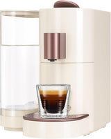 K-FEE TWINS II Kapsel-Espressomaschine für Kaffee, Tee und Kakao | Espressomaschine für große Tassen | Schnelles Aufheizen | 2,3 l Wassertank | 19 Takte | Schwarz-Kupfer