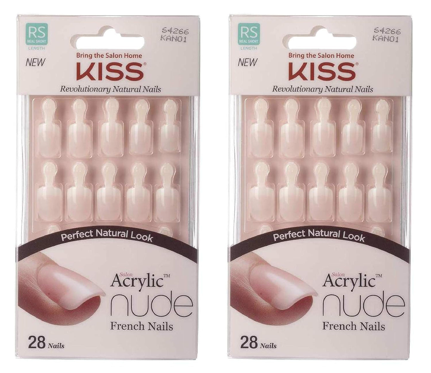 Kiss Nude Nails Amazing Nails (2er-Pack)
