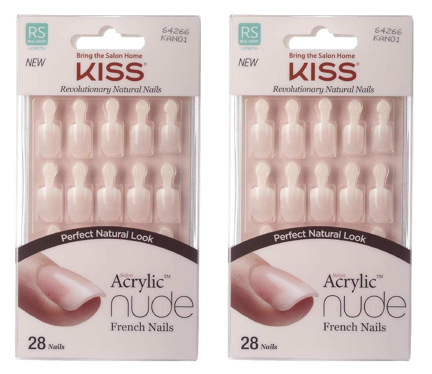 Kiss Nude Nails Amazing Nails (2er-Pack)