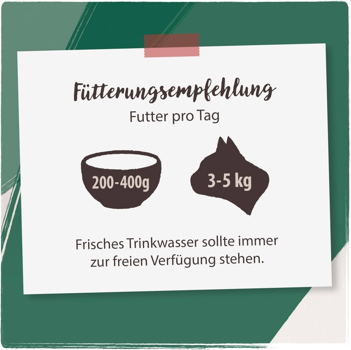 Venandi Animal Premium Nassfutter für Katzen, Probierpaket II, Huhn + Kaninchen, Kalb, Truthahn, 6 x 400 g, getreidefrei und naturbelassen, 2,4 kg