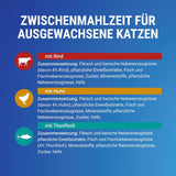 Felix Suppenstreifen, Katzensuppe, gemischte Sorte, 8er Pack (8 x 6 Beutel à 48g)