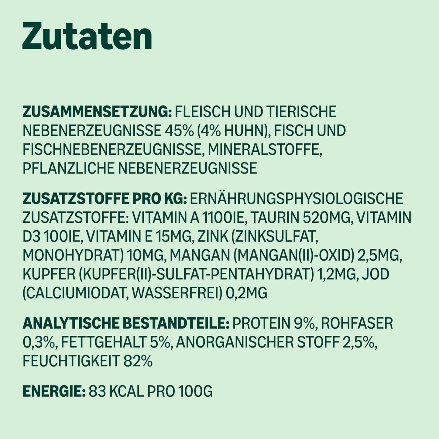 Amazon Getreidefreies Nassfutter für Katzen, Hühnerstücke in Gelee in Dosen, 12 x 405 g