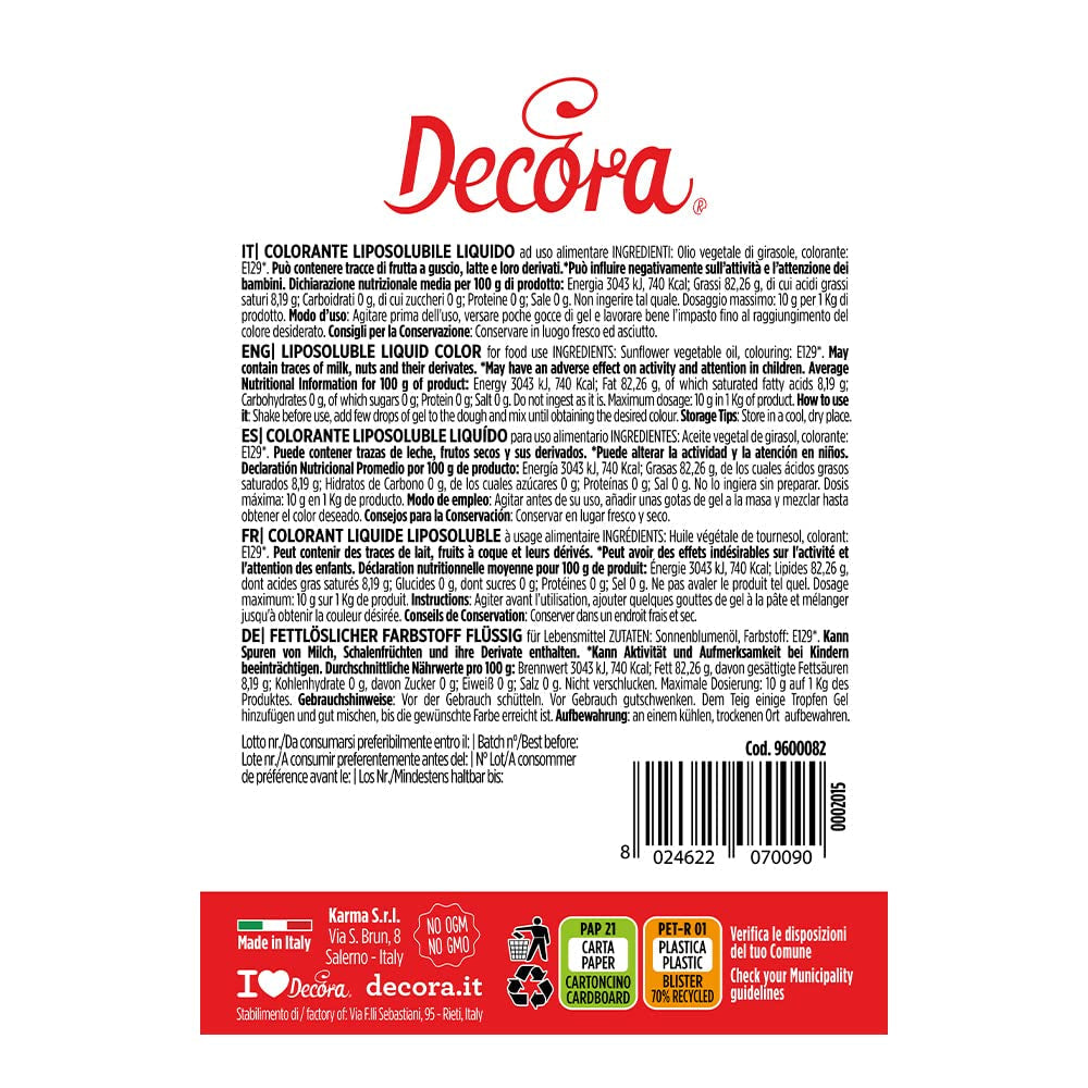 9600082 FLÜSSIGE ROTE FARBE, LÖSLICH 15 G