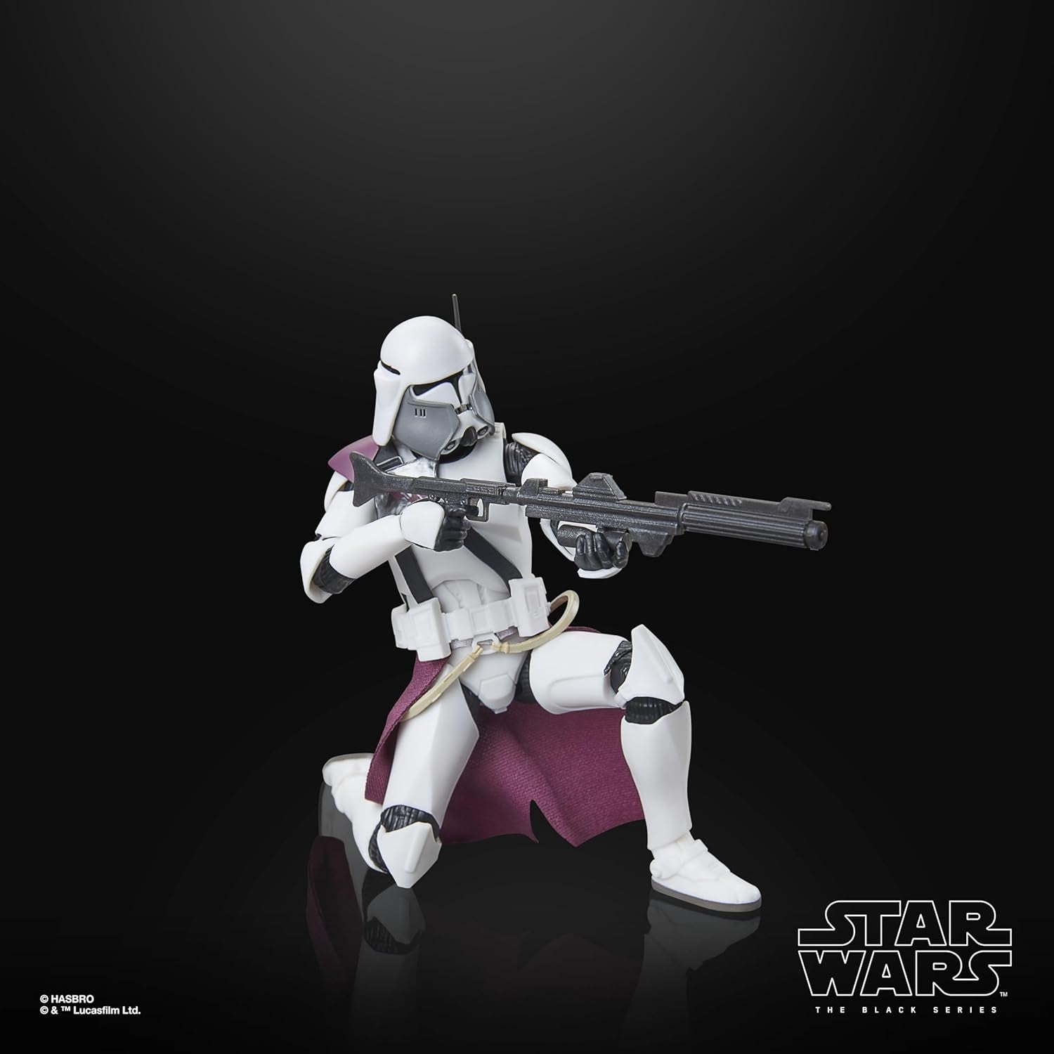 Star Wars Black Series Clone Commander Bacara, Star Wars: Ahsoka Premium-Sammelfigur (15 cm) Actionfiguren Naty Shop