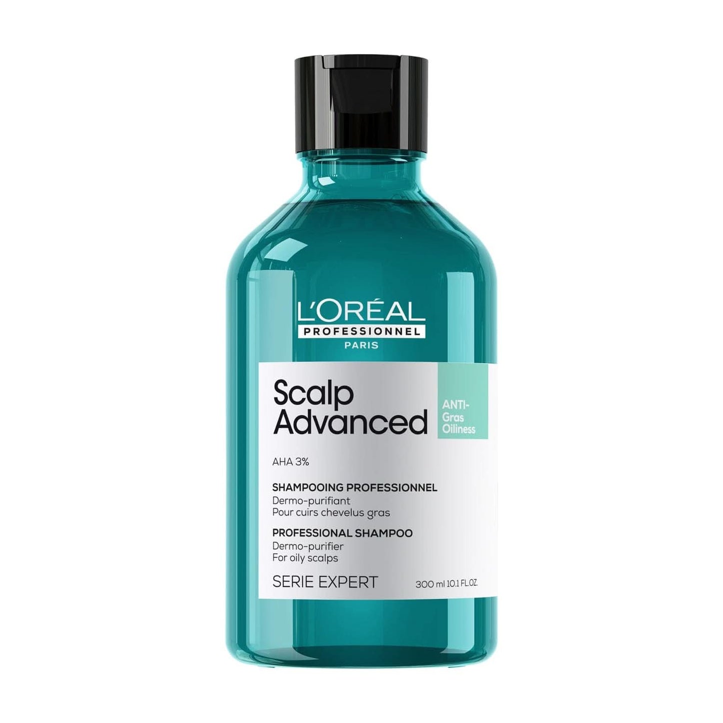 L'Oréal Professionnel Reinigungsshampoo für fettige Kopfhaut, 300 ml, Naty Shop Dusche und Bad