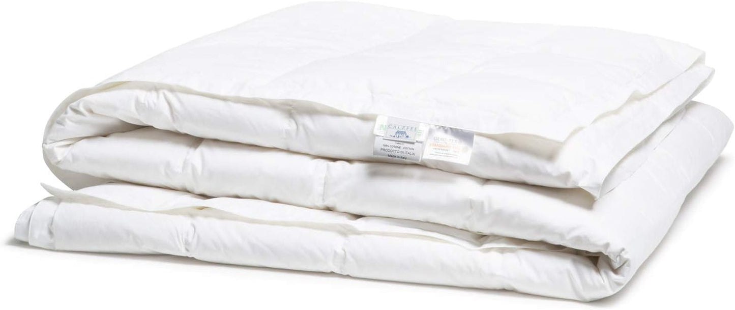 Caleffi Outlet Eiderdaunen, Baumwolle, Einzelbett, französisches Bett Bettdecken und Steppdecken Naty Shop