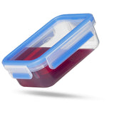 Emsa 508558 Clip & Close Frischhaltedosen | 3-teiliges Set | 3 x 1 Liter | -40 bis +100 Grad | Kunststoff | 100 % versiegelt | Spezielles Siegel für die Frischhalteboxen von Naty Shop