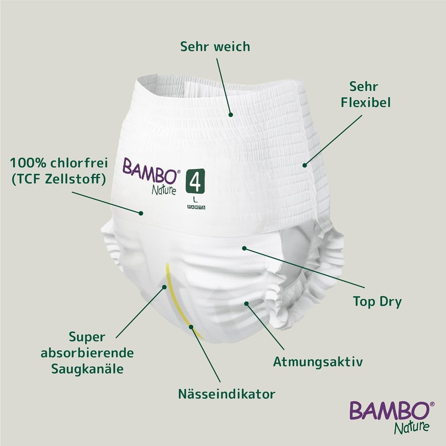 Bambo Nature Premium Jogginghose