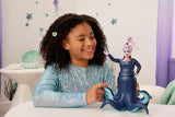Mattel DISNEY Arielle, die kleine Meerjungfrau – Ursula mit Tentakeln, abnehmbarer Halskette und Lavendel-Dutt für endlosen Styling-Spaß, geeignet für Kinder ab 3 Jahren, HLX12