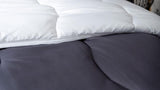Abeil Steppdecke, zweifarbig, 220 x 240 cm, weiß und grau Steppdecken und Steppdecken Naty Shop