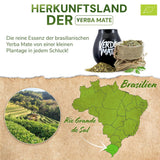 Verde Mate Green Orgánica 500 G – Bio Yerba Mate aus Brasilien – rauchfrei und schonend verarbeitet 0,5 kg