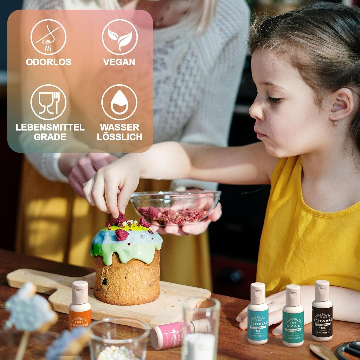 Ölmischung, rosa Lebensmittelfarbe auf Ölbasis, hochkonzentriert, für Schokolade, Fondant, Kekse, Kuchenbacken, Macarons, DIY-Kuchendekoration, Teigbelag – 20 ml