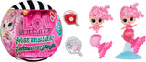 LOL Überraschung! Mermaids Makeover Magic Tots – echter Lipgloss für Sie und Ihre Puppe zum Selbermachen, Mischen und Kreieren von Make-up, lustiges Wasserspiel, 6 Puppen zum Sammeln – ab 4 Jahren