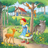 Ravensburger Puzzle für Kinder – 08051 Rapunzel, Rotkäppchen und der Froschkönig – Puzzle für Kinder ab 5 Jahren, mit 3X49 Teilen Puzzle Naty Shop