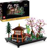 Lego Icons Garden Of Silence – Zen-Botanischer Garten-Set für Erwachsene mit Lotusblume – Anpassbare, japanisch inspirierte Schreibtischdekoration – Geschenk für Damen und Herren 10315 Bausets Besuchen Sie den LEGO-Store Garden