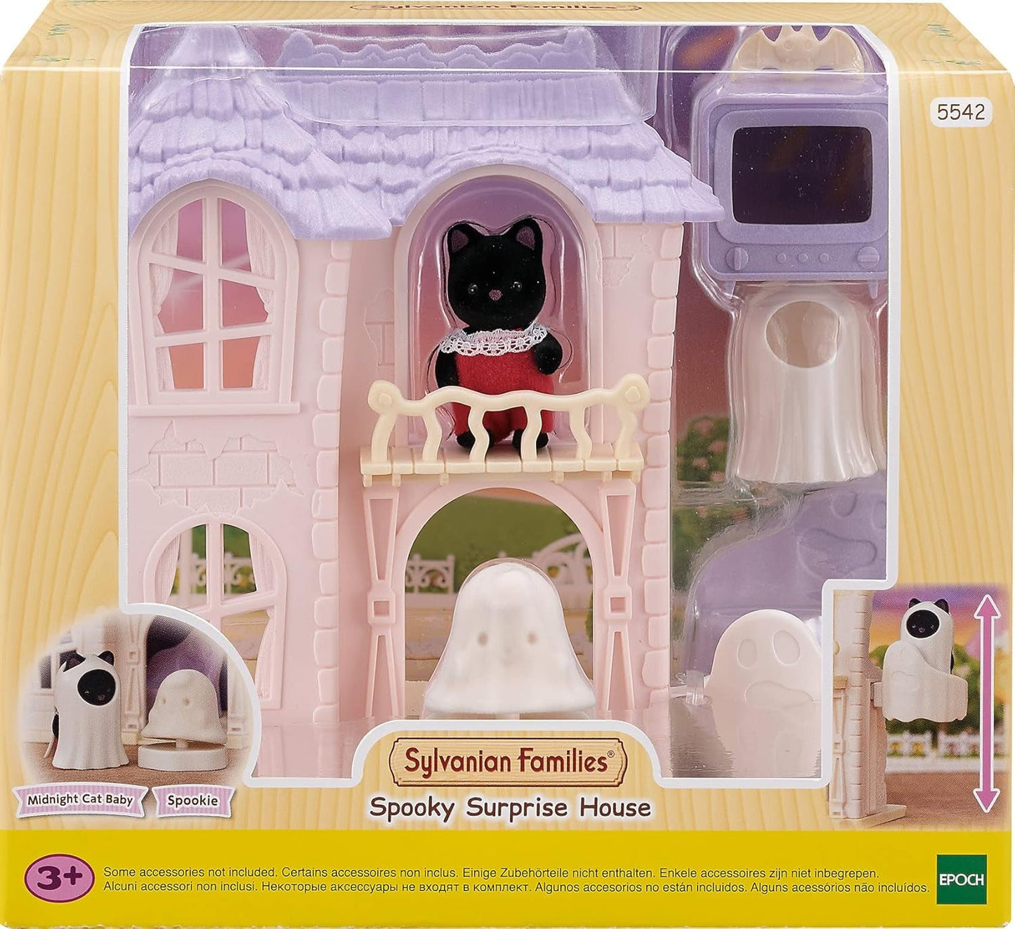 Sylvanian Families 5542 Scary Haunted House – Puppenhaus-Spielset
