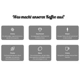SEEBÄR KAFFEE - Extra starke Kaffeebohnen - 500g - Niedriger Säuregehalt und intensives Aroma - Ganze Bohnen für Kaffeevollautomaten, Espresso und French Press - Hoher Koffeingehalt und niedriger Säuregehalt