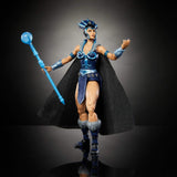 Masters of the Universe Masterverse Actionfigur, ca. 18 cm groß, New Eternia Evil-Lyn, MOTU Toy Villainess, Zauberin, 30 Bewegungspunkte, Kristallkugelstab, JBP77 Actionfiguren Naty Shop