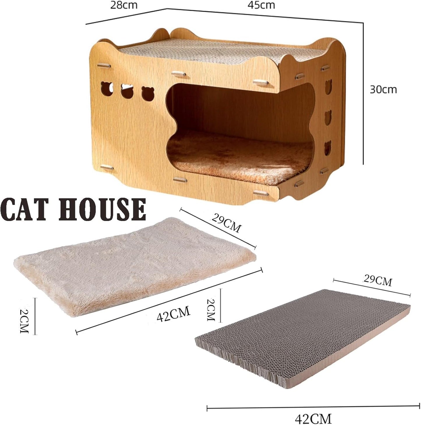 Decken und Möbel, Haustiere, Höhlen und Häuser, Katzen, Betten für Katzen, Katzenbetten, Matratzen