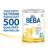 BEBA Junior 2+ Milchgetränk ab 2 Jahren, Mit HMO, Altersgerechter Proteingehalt, Nur Laktose, Ohne Palmöl, Ohne Fischöl, Kleinkindnahrung, Babymilchpulver, 6er Pack (6 x 800g)