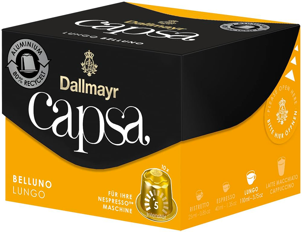 Kapsel Lungo Belluno 10 Kapseln